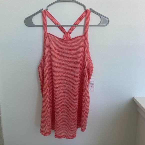 NWT LOFT Striped Tank Top Women’s - Picture 1 of 9